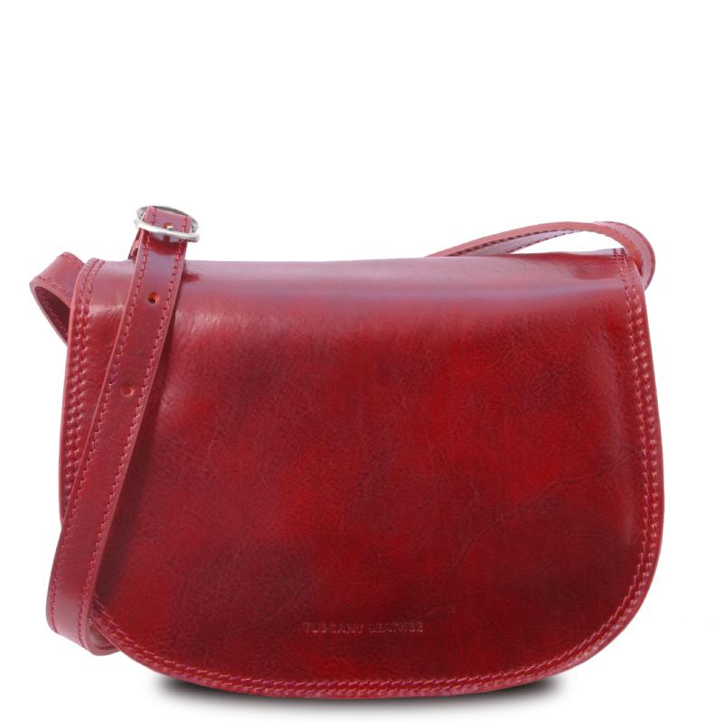 Γυναικεία Τσάντα Δερμάτινη Isabella - TL9031MO - Κόκκινο