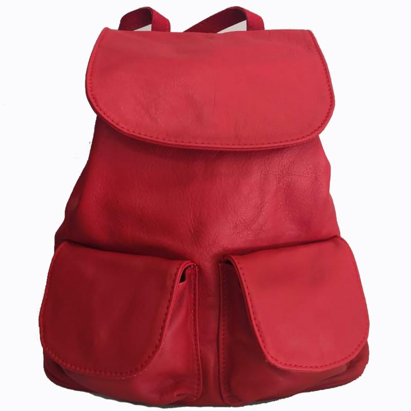 Γυναικεία τσάντα δερμάτινη Seoul S - Κόκκινο