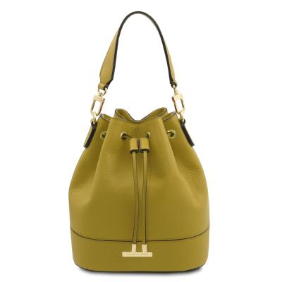 Γυναικεία τσάντα δερμάτινη TL142146 - Πράσινο
