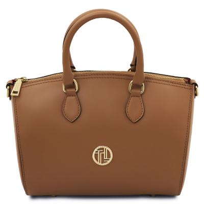 Γυναικεία Τσάντα Δερμάτινη Layla - TL142399 - Κονιάκ