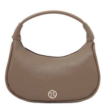 Γυναικεία Τσάντα Δερμάτινη Michelle - TL142477 - Σταχτί σκούρο