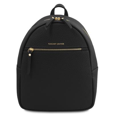 Γυναικεία Τσάντα Πλάτης Δερμάτινη Arco II TL142584 - Μαύρο