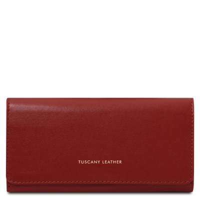 Γυναικείο Πορτοφόλι Δερμάτινο Diana - TL142435 - Κόκκινο