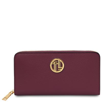 Γυναικείο Πορτοφόλι Δερμάτινο Financier - TL142485 - Μπορντώ