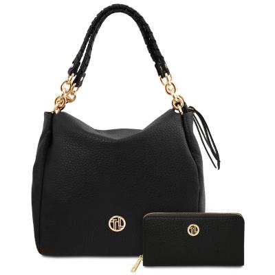 Γυναικείο Σετ Δερμάτινο Ibiza TL142609 - Μαύρο