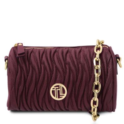 Γυναικείο Τσαντάκι Δερμάτινο Chantilly Mini - TL142493 - Μπορντώ