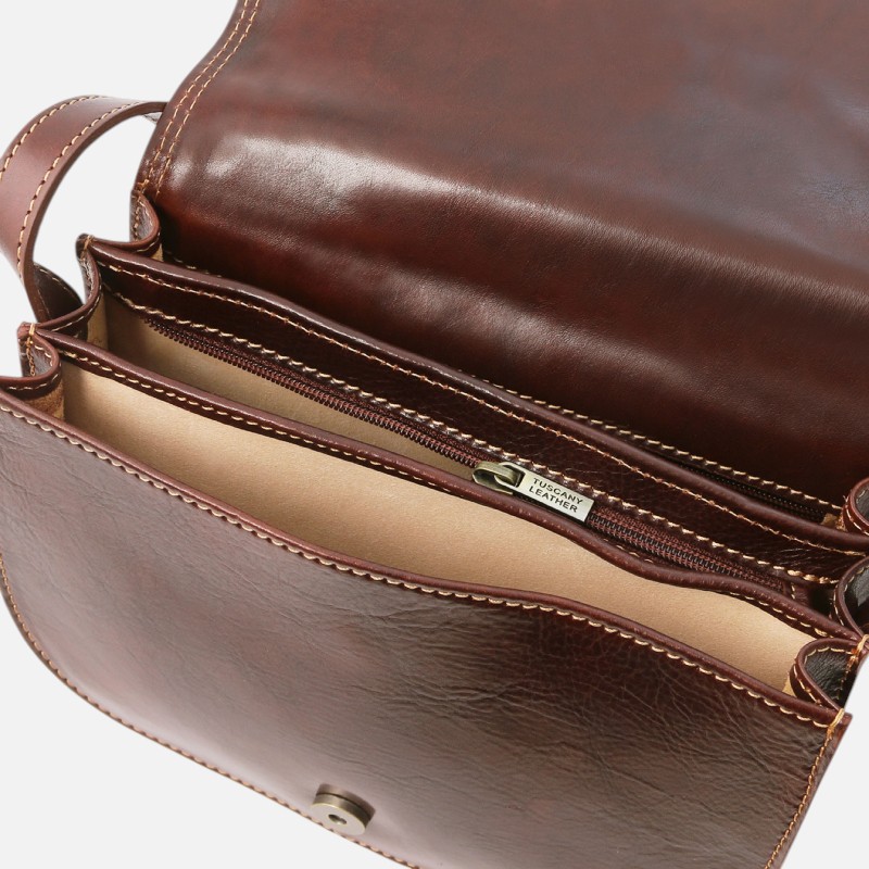 Isabella Lady leather bag - Καφέ - Image 4