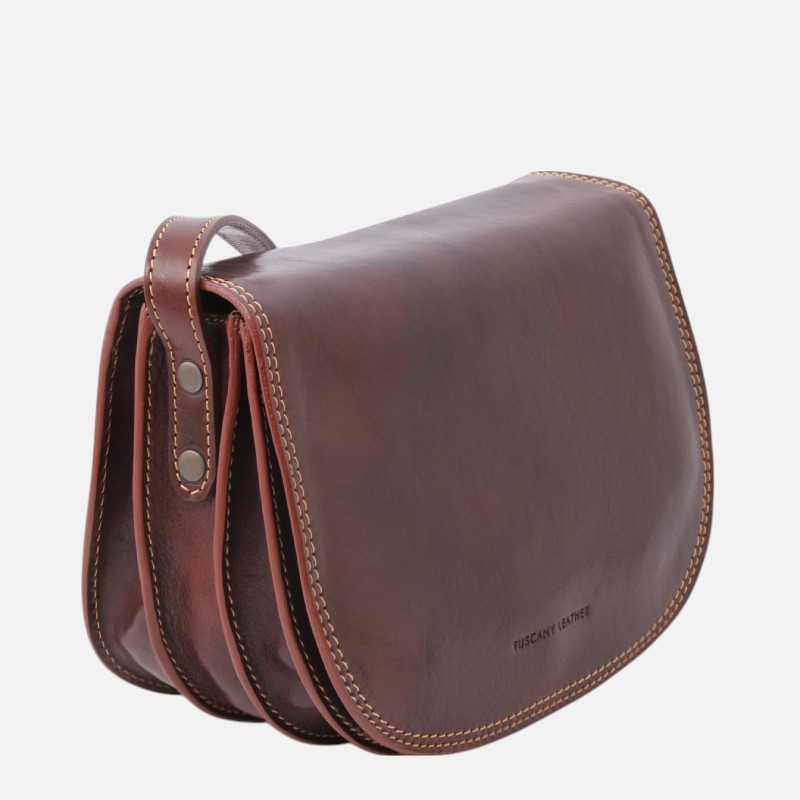 Isabella Lady leather bag - Καφέ - Image 2