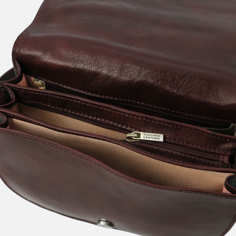 Isabella Lady leather bag - Καφέ σκούρο - Image 4