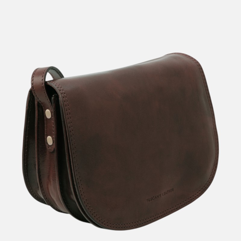 Isabella Lady leather bag - Καφέ σκούρο - Image 2