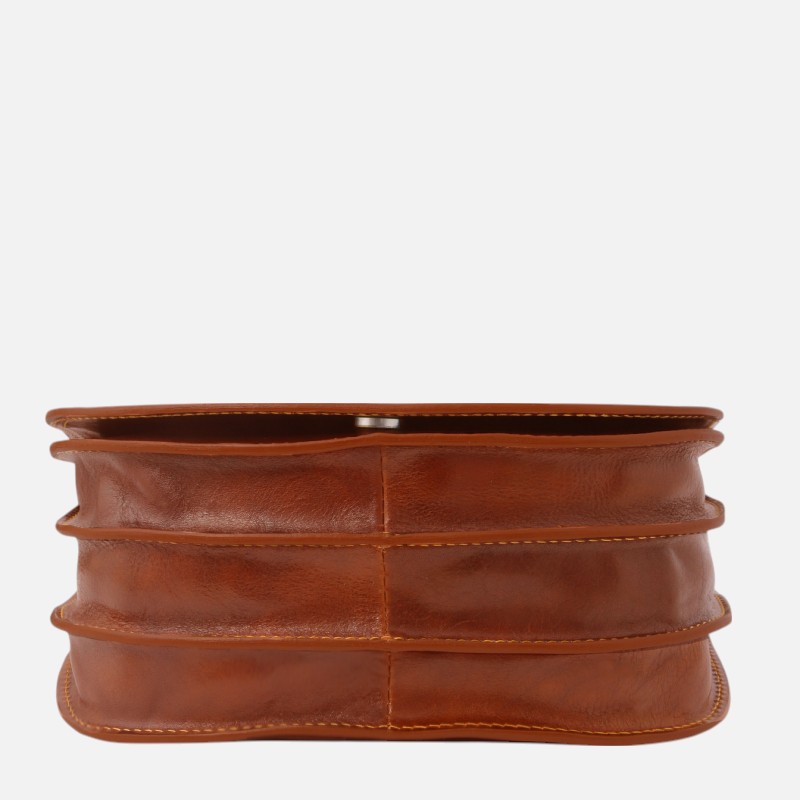Isabella Lady leather bag - Μελί - Image 5
