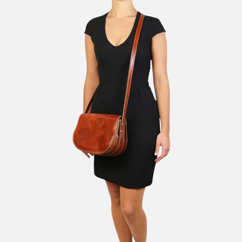 Isabella Lady leather bag - Καφέ σκούρο - Image 7