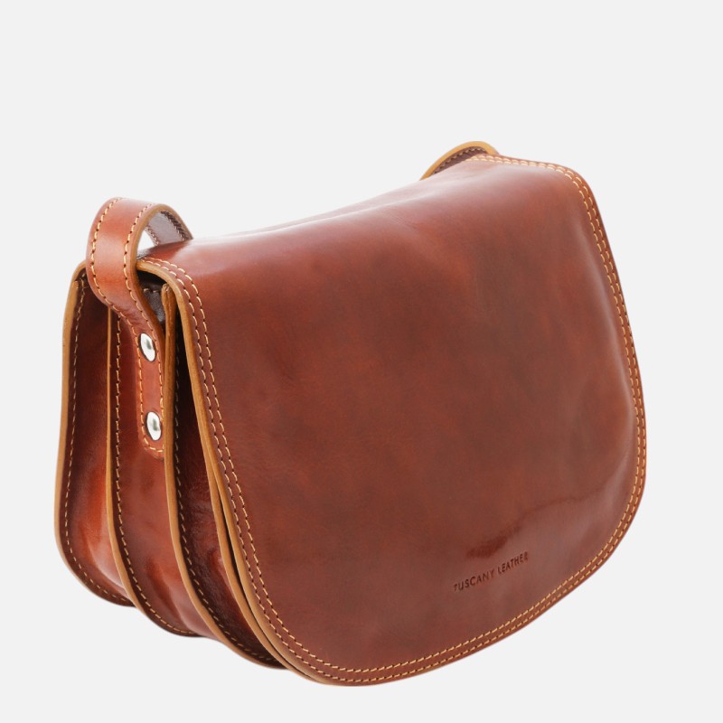 Isabella Lady leather bag - Μελί - Image 2