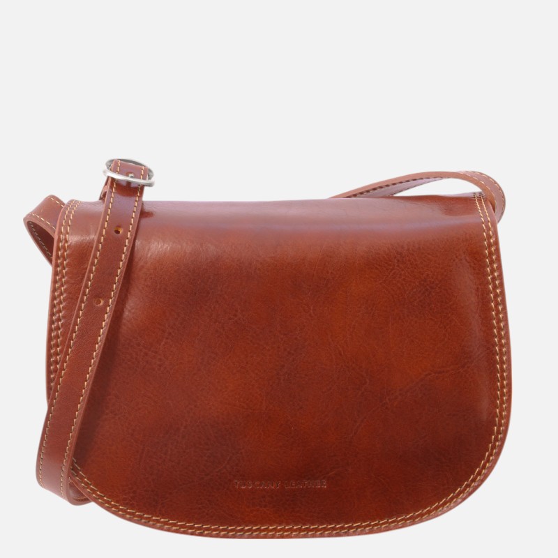Isabella Lady leather bag - Μελί