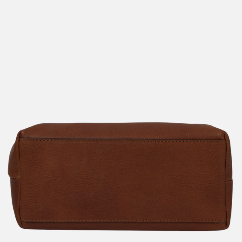 Smarty Leather toiletry bag - Large size - Καφέ - Image 6