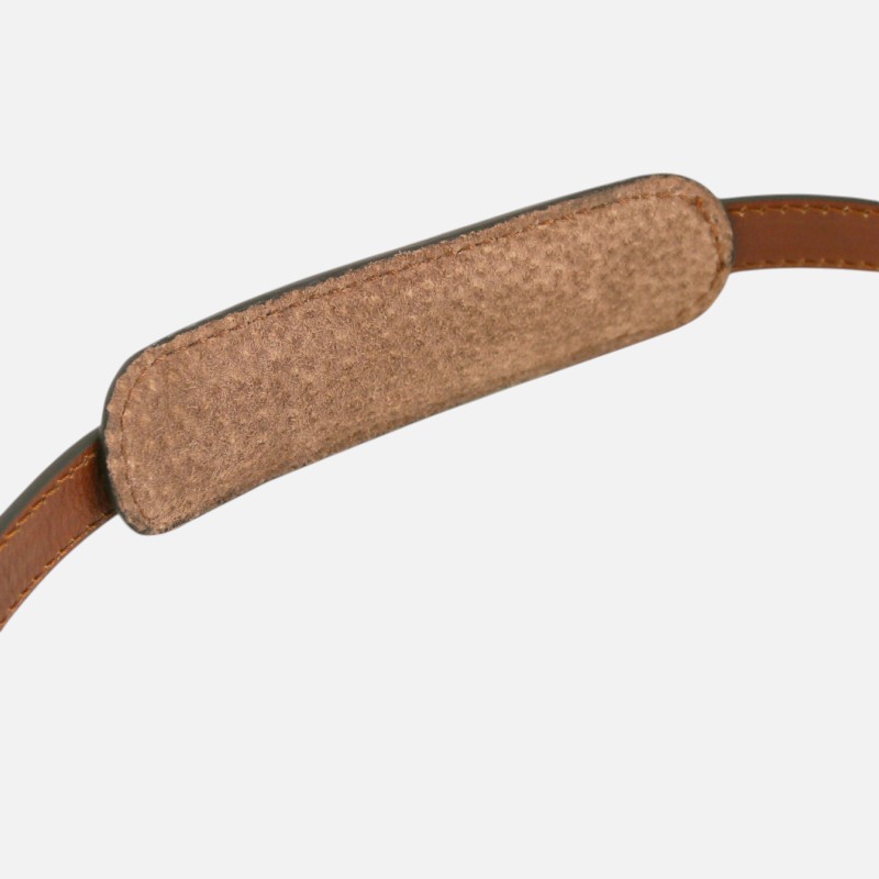 Adjustable briefcases leather shoulder strap - Μαύρο - Image 3