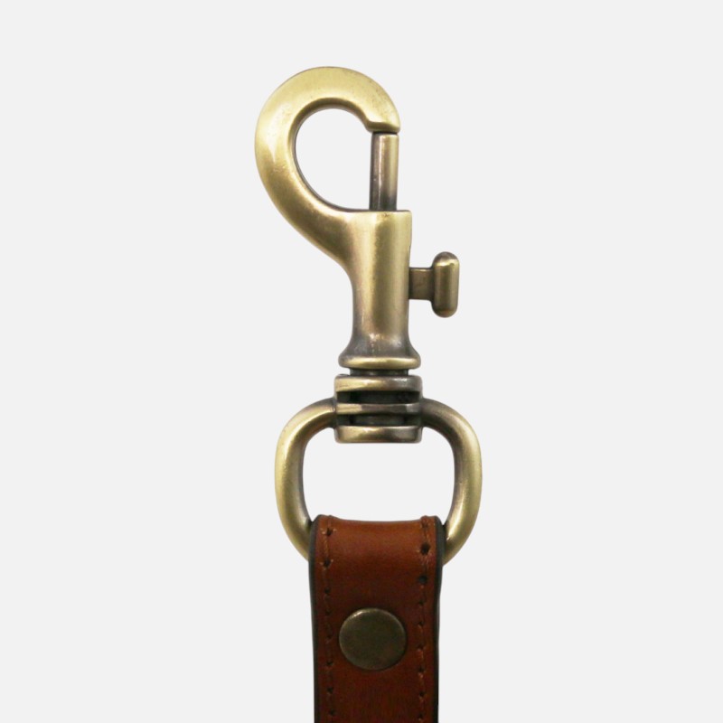 Adjustable briefcases leather shoulder strap - Μαύρο - Image 2