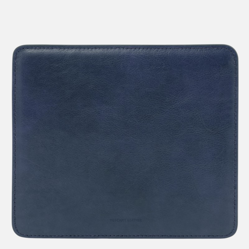 Leather mouse pad - Μπλε σκούρο