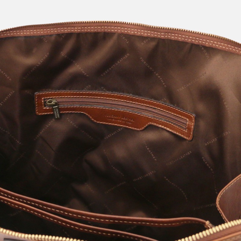 Ravenna Exclusive lady business bag - Καφέ - Image 5