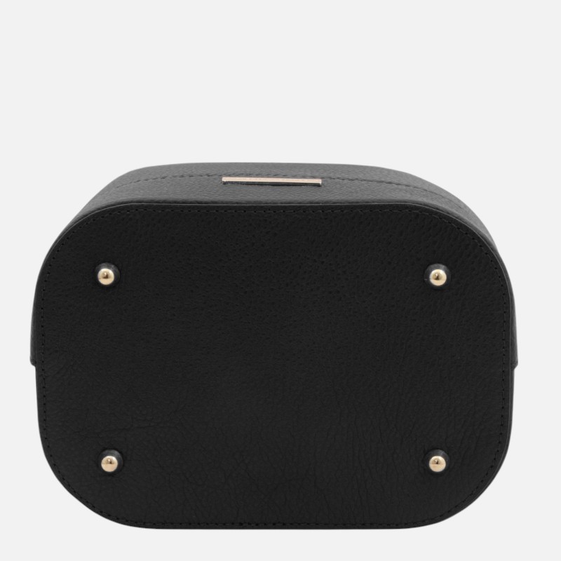 TL Bag Leather bucket bag - Μαύρο - Image 5