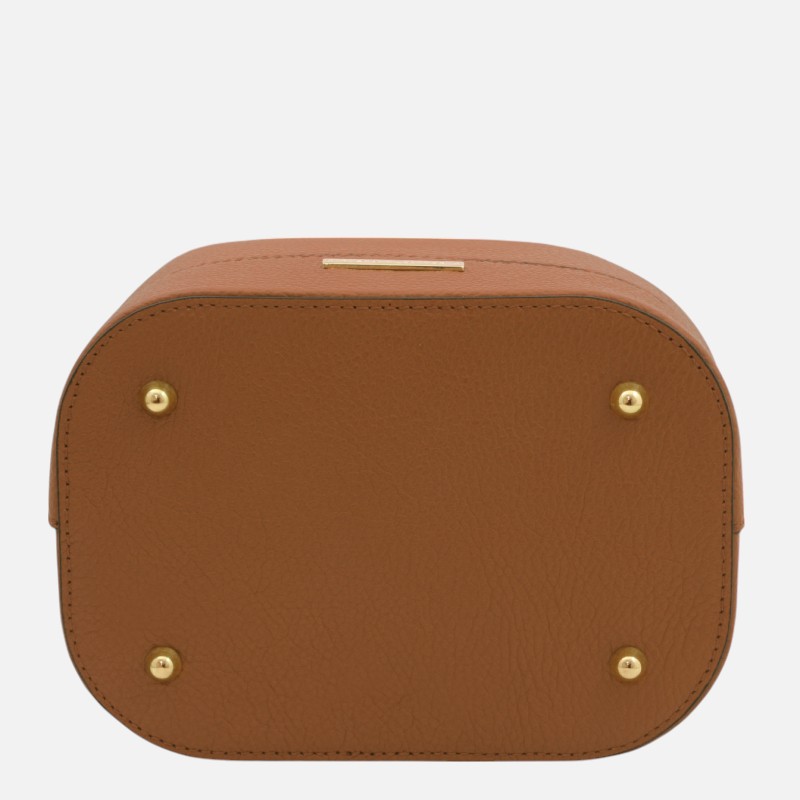TL Bag Leather bucket bag - Κονιάκ - Image 5