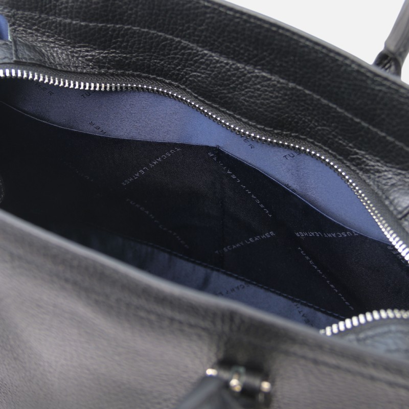 TL Bag Leather handbag - Μαύρο - Image 4