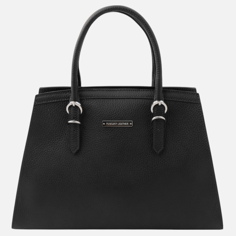 TL Bag Leather handbag - Μαύρο