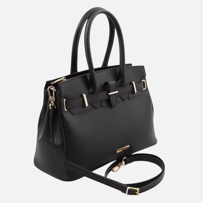 TL Bag Leather handbag - Μαύρο - Image 2