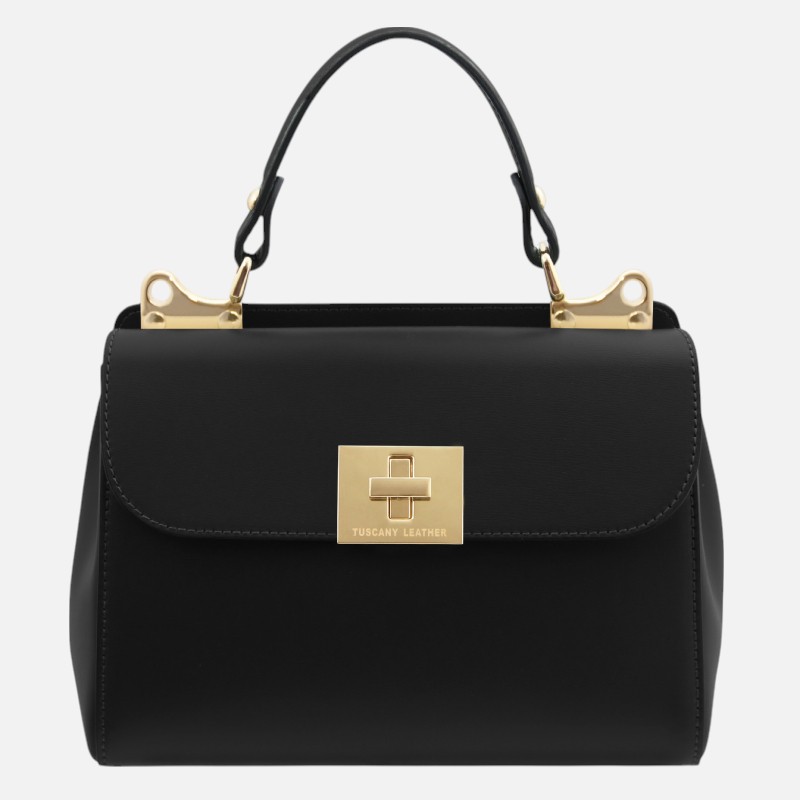 Armonia Leather handbag - Μαύρο