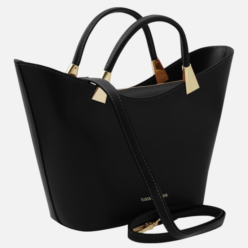 TL Bag Leather handbag - Μαύρο - Image 2