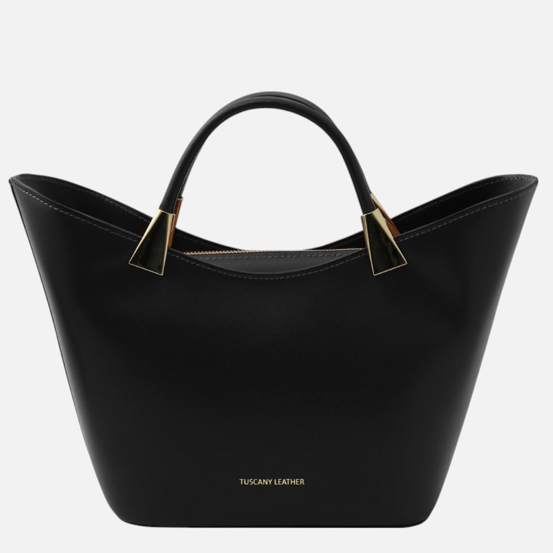 TL Bag Leather handbag - Μαύρο