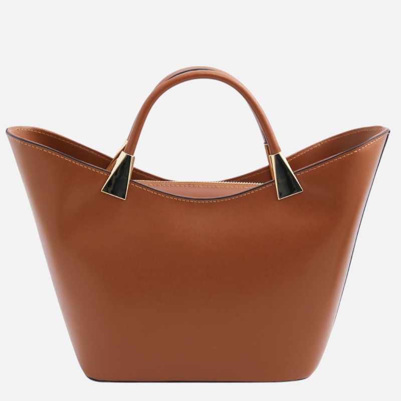 TL Bag Leather handbag - Κονιάκ - Image 5