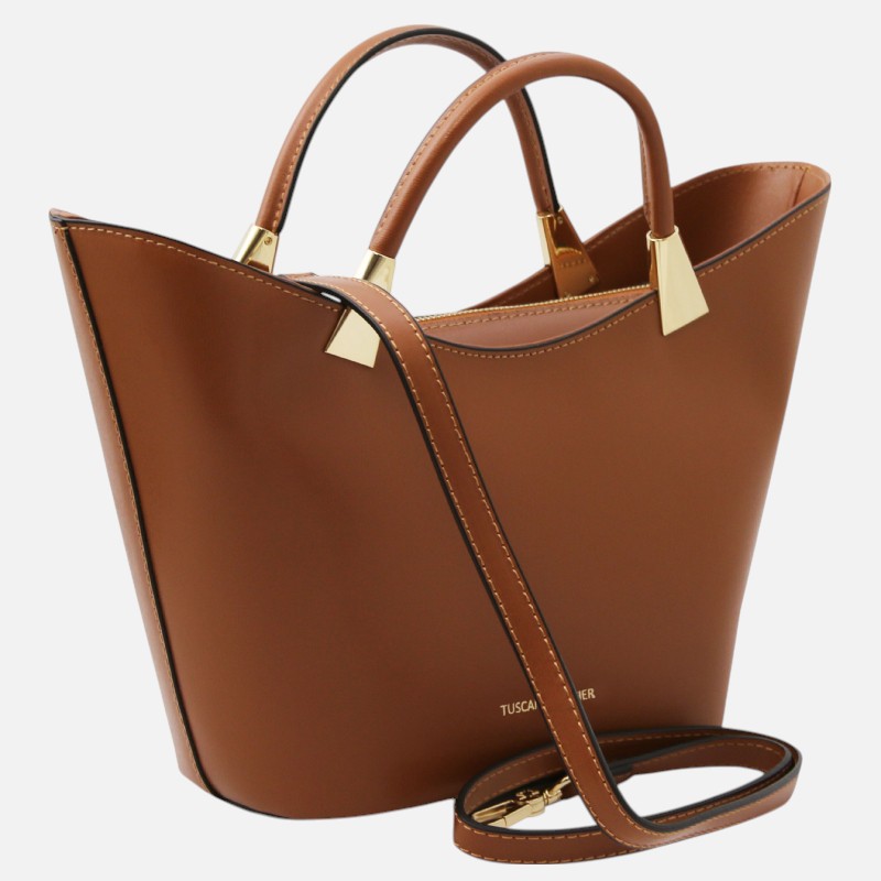 TL Bag Leather handbag - Κονιάκ - Image 2
