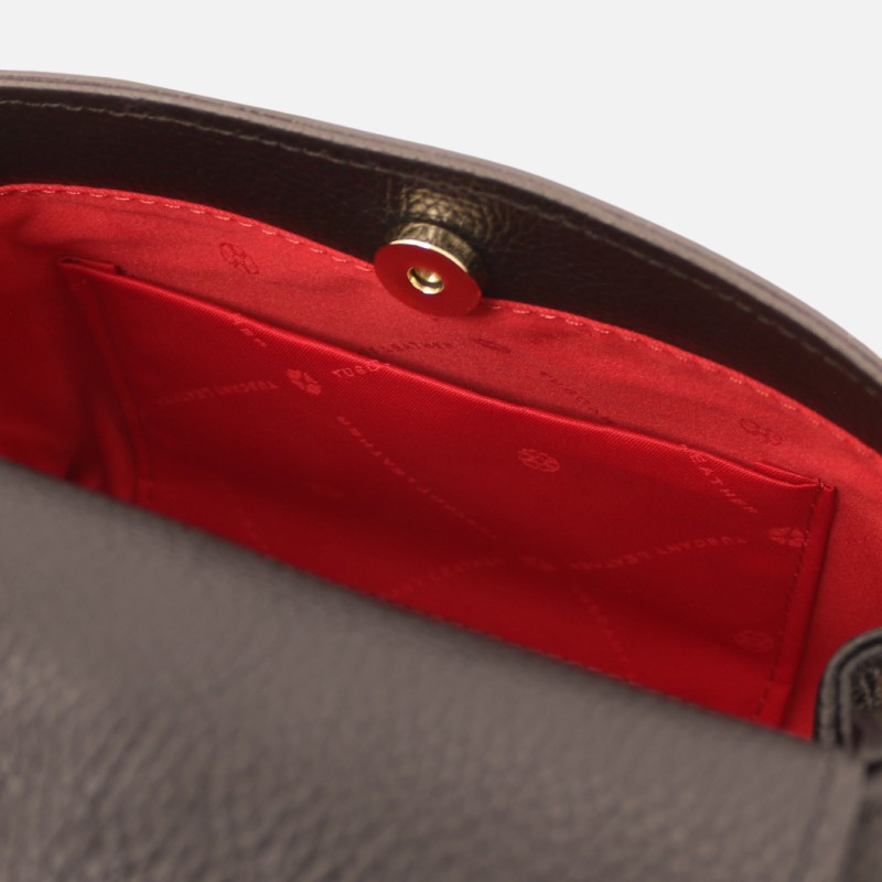 Maisy Leather tote - Μαύρο - Image 4
