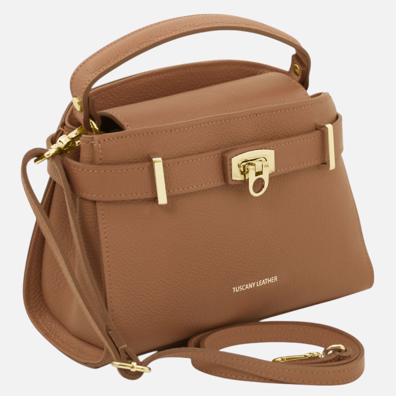 Maisy Leather tote - Κάραμελ - Image 2