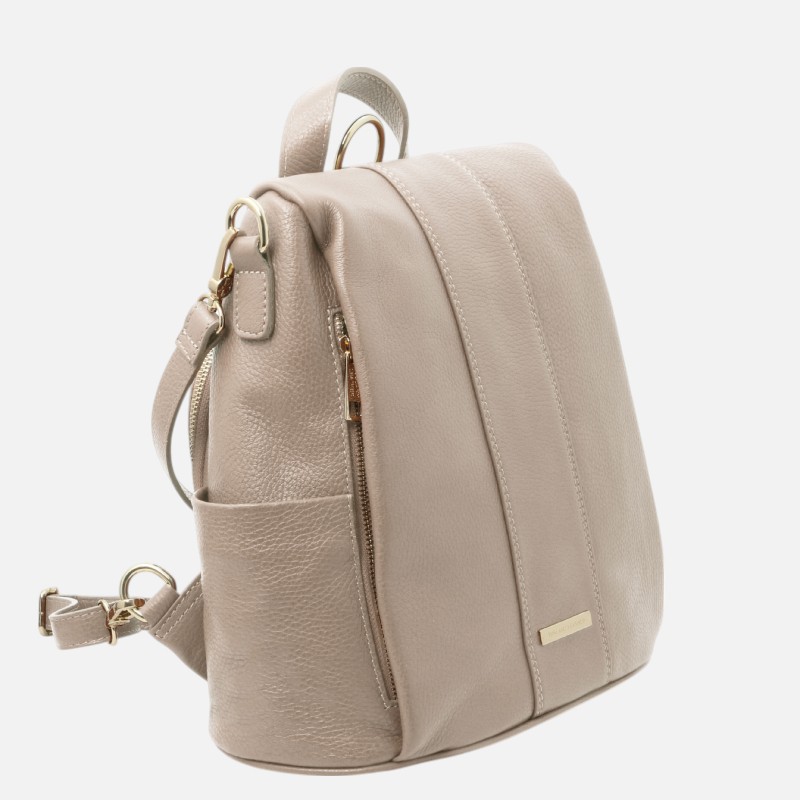 TL Bag Soft leather backpack - Σταχτί ανοιχτό - Image 2