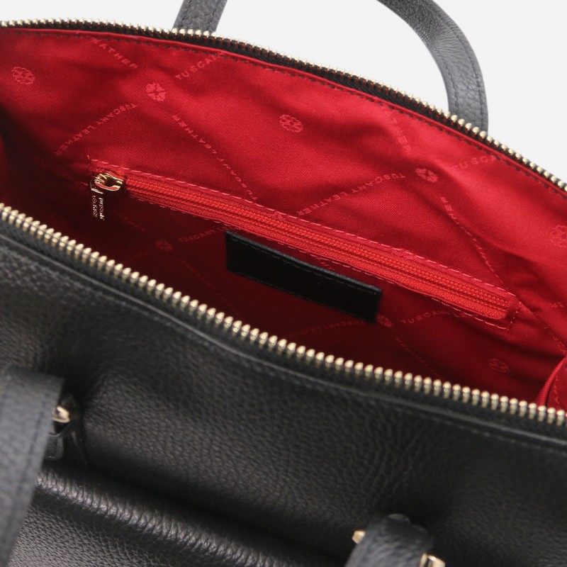 TL Bag Leather Backpack for Women - Μαύρο - Image 3