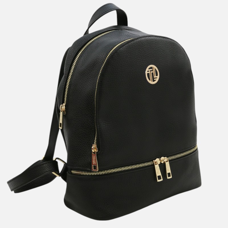 TL Bag Soft leather backpack - Μαύρο - Image 2