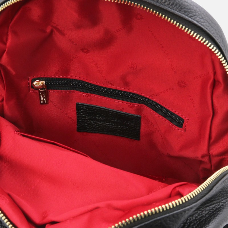 TL Bag Soft leather backpack - Μαύρο - Image 3