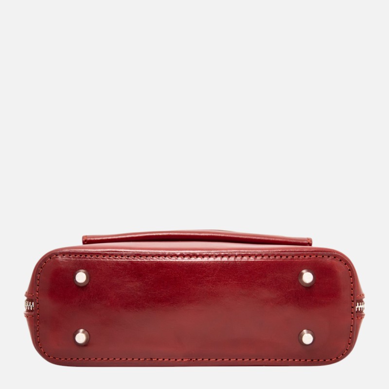 Paris Small leather backpack for women - Κόκκινο Offer - Image 5