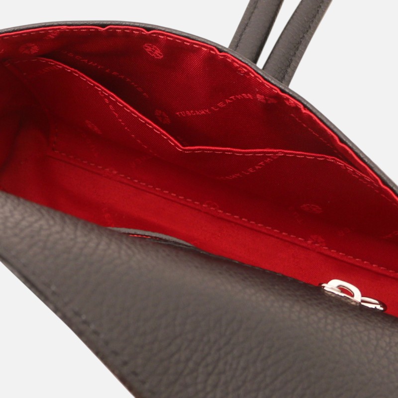 TL Bag Leather clutch - Μαύρο - Image 4