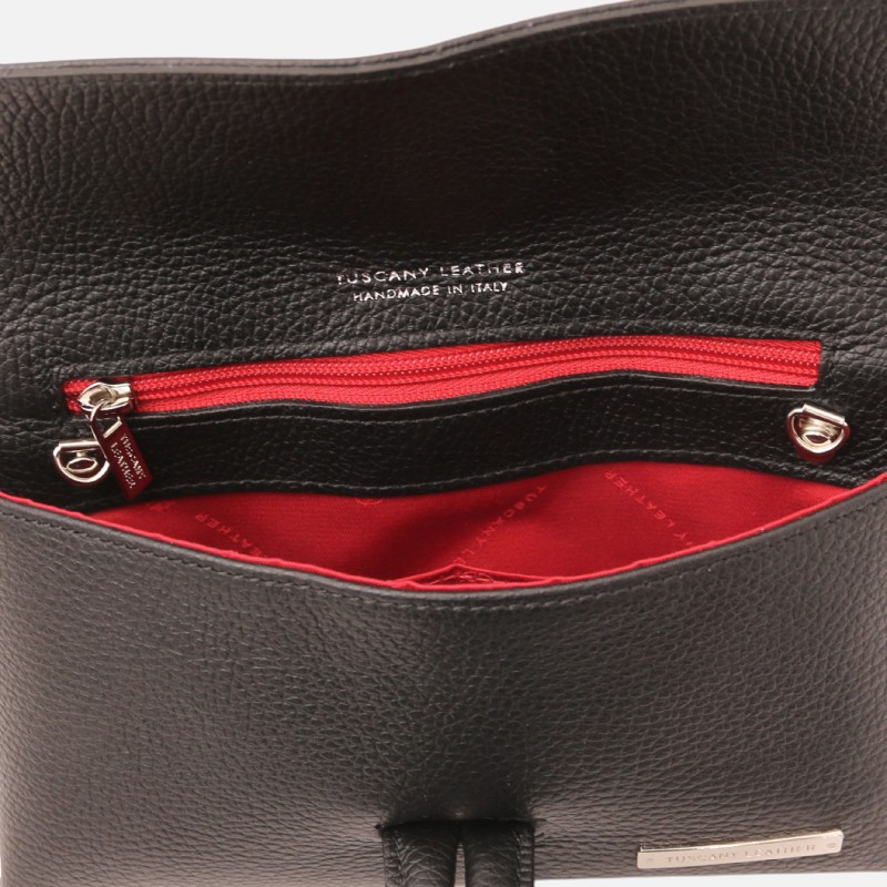 TL Bag Leather clutch - Μαύρο - Image 3