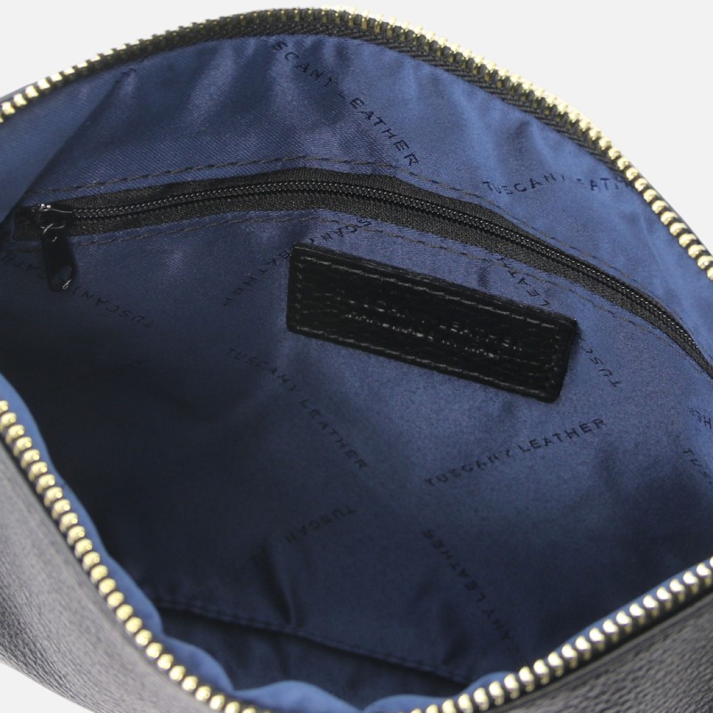 TL Bag Soft leather clutch - Μαύρο - Image 3