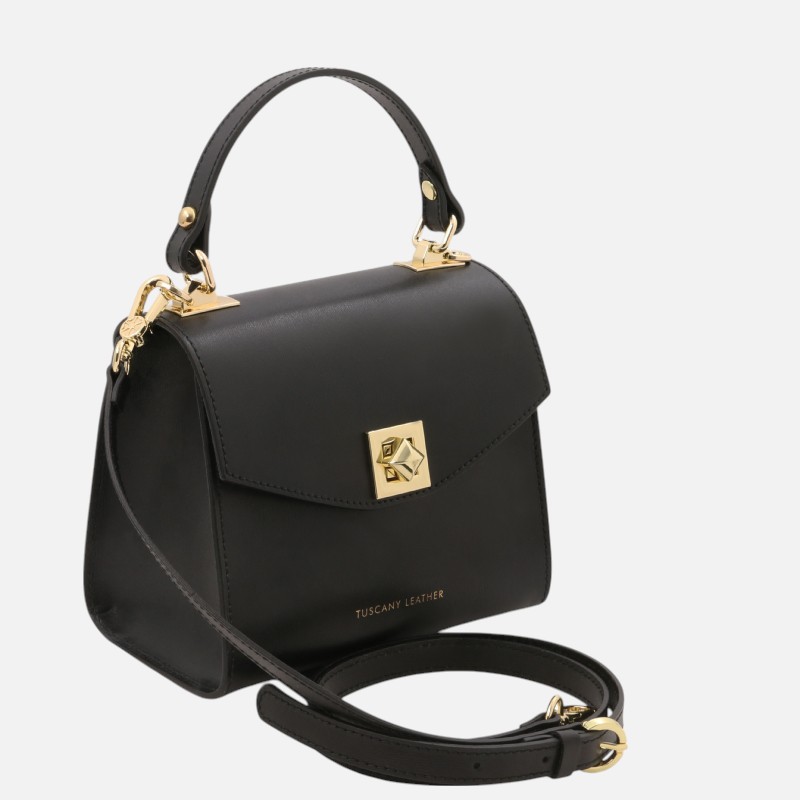 TL Bag Leather handbag - Μαύρο - Image 2