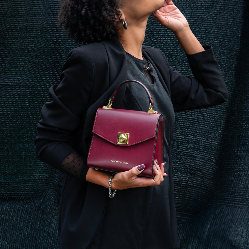 TL Bag Leather handbag - Μαύρο - Image 7