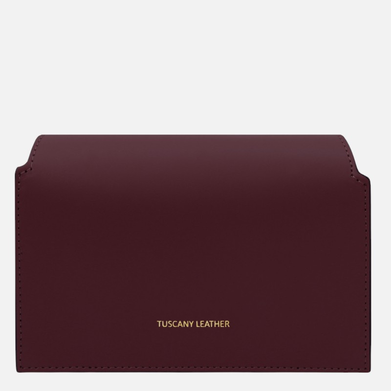 TL Bag Leather shoulder bag - Μπορντώ - Image 5