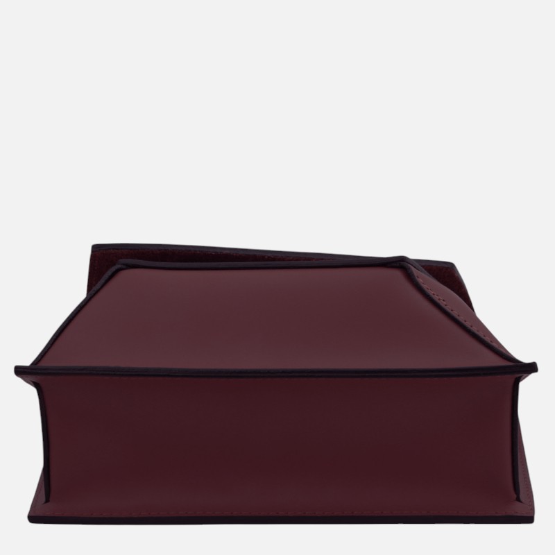 TL Bag Leather shoulder bag - Μπορντώ - Image 4