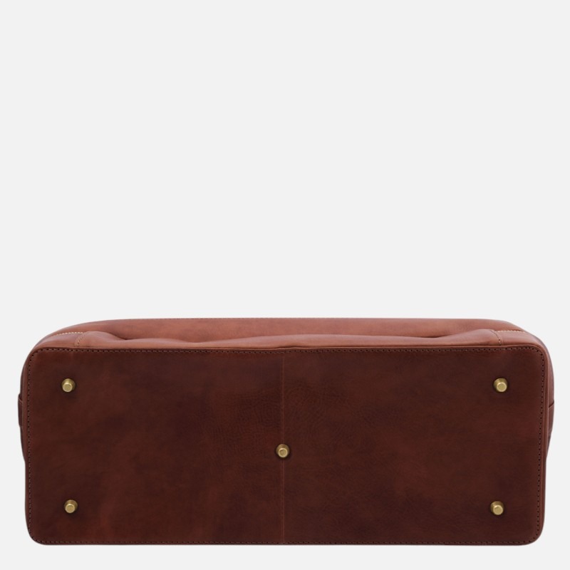 Giotto Exclusive double-bottom leather doctor bag - Καφέ - Image 8