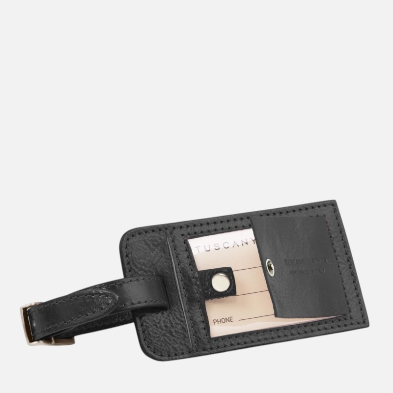 Varsavia Leather pilot case with two wheels - Μαύρο - Image 2