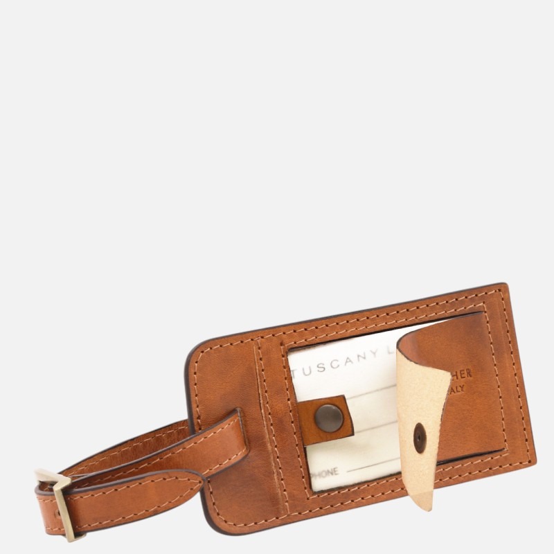 Varsavia Leather pilot case with two wheels - Φυσικό - Image 2